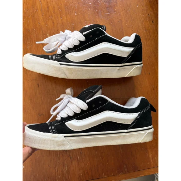 Vans Knu Skool Skate Shoes Sneakers mens Size 8.5 - Picture 3 of 6